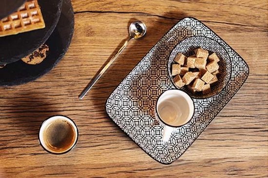 Cosy&Trendy Nikko Black Beker - Ø 7.3 cm - Set-6