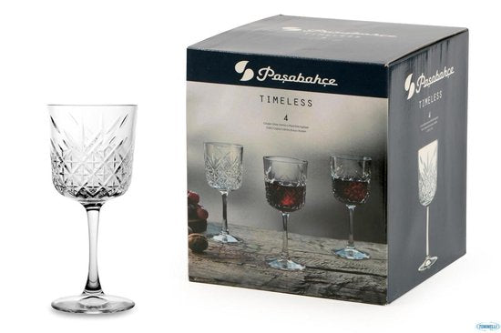 Pasabahce Wijnglas Timeless 33 cl 4 stuks