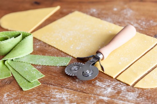 Classic Pasta Snijder Dubbelzijdig Glad - Getand