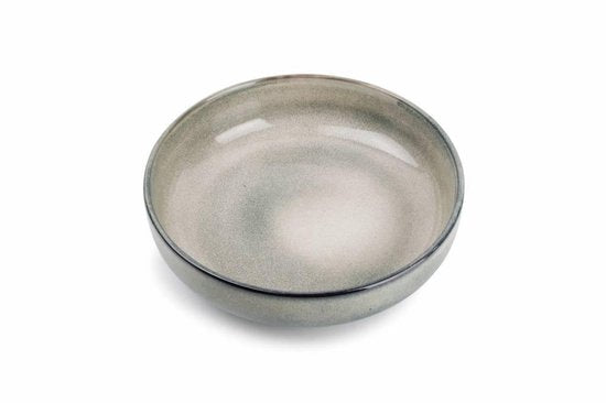 S&P MERIDIAN pastabord Ø 22cm grijsgroen (set/4)