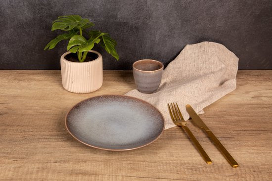 Cosy & Trendy Serviesset Urban - 12-delig / 4 personen - 4 dinerborden, 4 ontbijtborden en 4 diepe borden