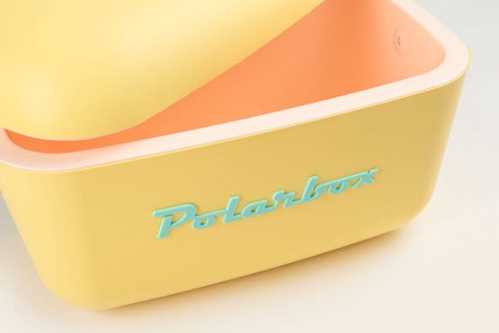 Polarbox - Koelbox - met Schouderband - Geel - 12 Liter - 40x26x(H)23cm