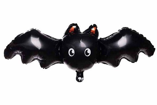 Ballon Bat Zwart 36xh87cm Folie