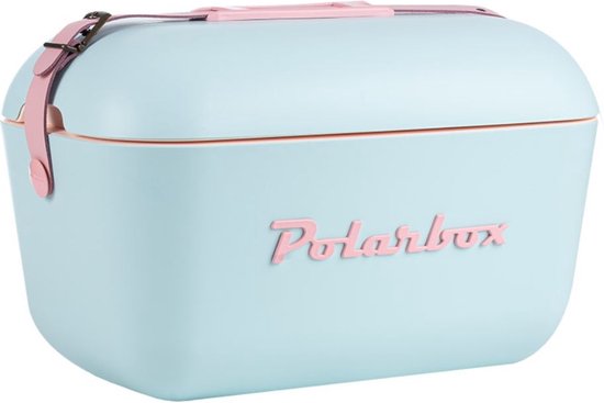 Polarbox Koelbox met Schouderband - Pop Blauw - 20 Liter - 45x30x(H)27cm