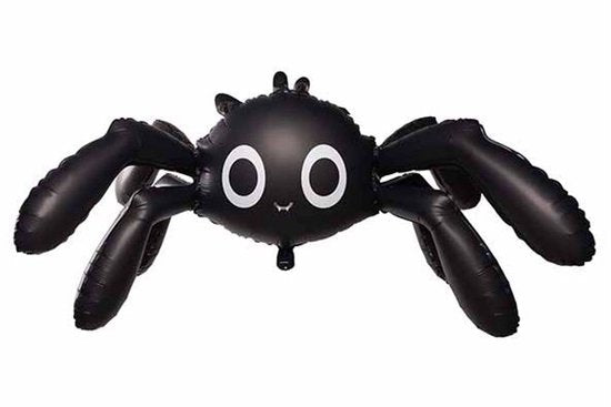 Ballon Spider Zwart 146xh59cm Folie