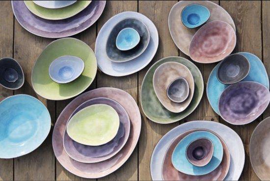 Cosy en Trendy Streetfood festival diep bord 19,5x16,5xH5 cm - 10 stuks
