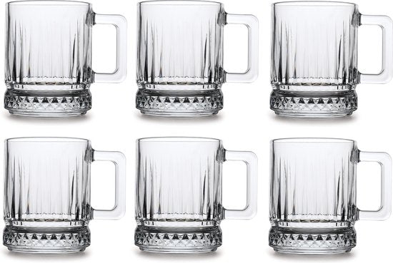 Pasabahce - Theeglas Elysia 25 cl - Hardglas Transparant 6 stuk(s)
