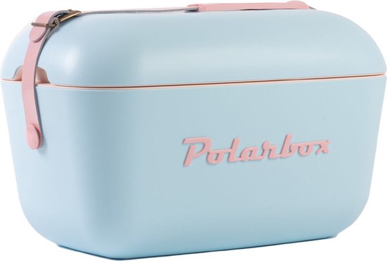 Polarbox Koelbox met Schouderband - Pop Blauw - 20 Liter - 45x30x(H)27cm