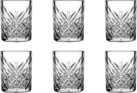 Paşabahçe Timeless Borrelglas - 6cl - 6,2cm- 6 stuks