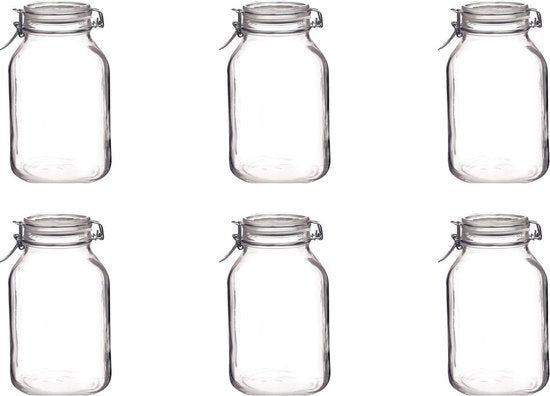 Rocco Bormioli Weckpot Fido 1.5 l 6 stuks