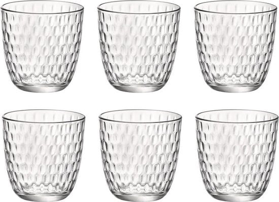 Bormioli Rocco Glazen Slot - Transparant - 290 ml - 6 stuks