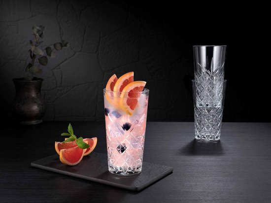 Pasabahce Longdrink Timeless Stapelbaar 34,5 cl - Transparant 6 stuk(s)