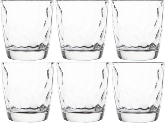 Bormioli Rocco Diamond waterglas - 30 cl - Set-6