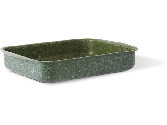 TVS ovenschaal braadslede 35x27cm - Natura met VEGAN groene anti-kleeflaag - 100% Recycled