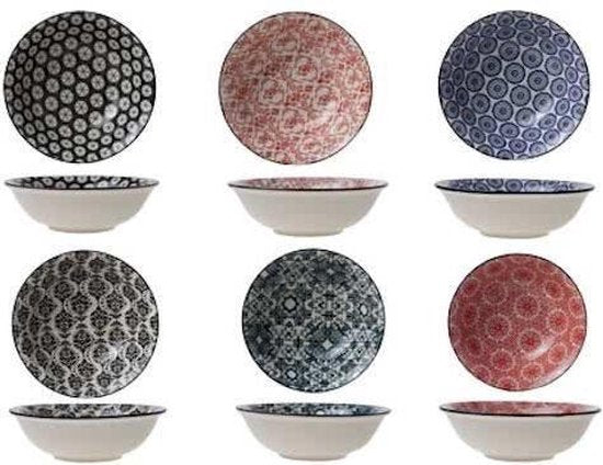 Cosy&Trendy Delirio Schaaltje - Ø 15 cm - Set-6