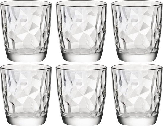 Bormioli Rocco Diamond longdrinkglas - 39 cl - Set-6