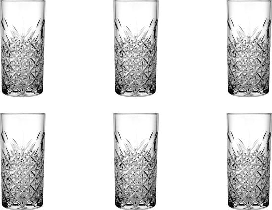 Pasabahce Timeless Longdrink  - 300ml - 14,3cm - Transparant 6 stuks