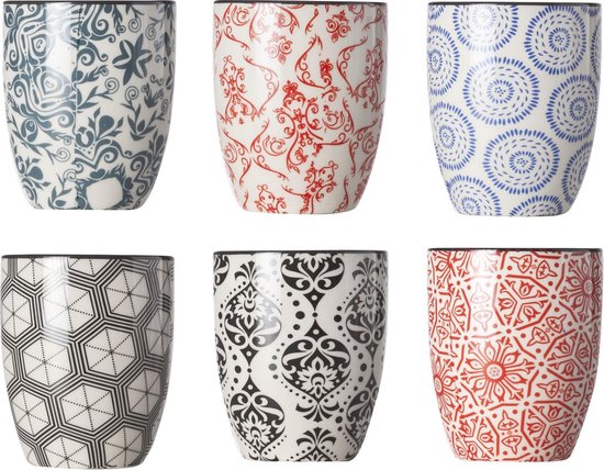 Cosy&Trendy Delirio Beker - 9 cl - Set-6
