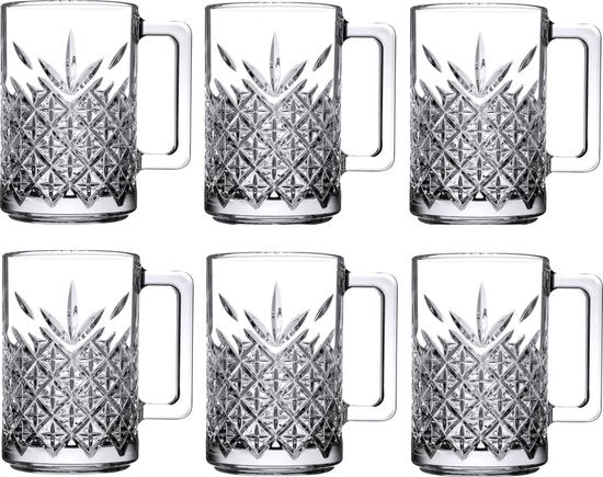 Pasabahce - Theeglas Timeless 31 cl - Hardglas Transparant 6 stuk(s)