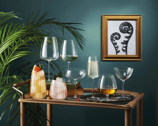 Luigi Bormioli Speakeasy Swing - Champagneglas - 30 cl - 6 stuks