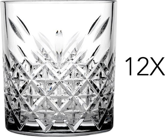 Pasabahce Timeless Waterglas - 35,5cl - 9,6cm - 12 stuks