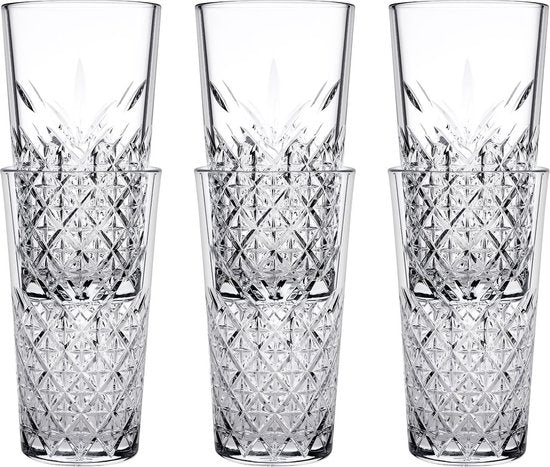 Pasabahce Longdrink Timeless Stapelbaar 47 cl - Transparant 6 stuk(s)
