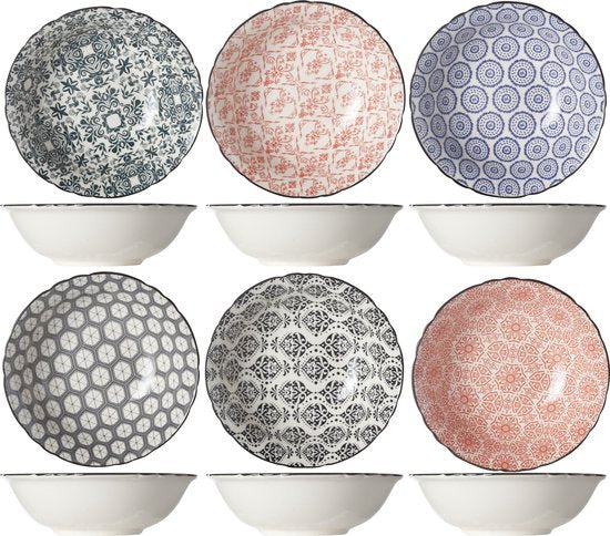 Cosy&Trendy Delirio Schaaltje - Ø 15 cm - Set-6