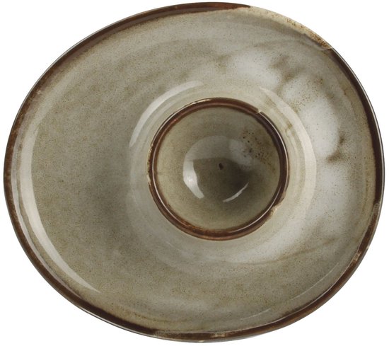 Ceres eierdopje, lengte 200 mm, breedte 130 mm, grijs