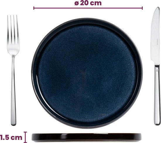 Cosy & Trendy Serviesset Quintana Blue 18-Delig
