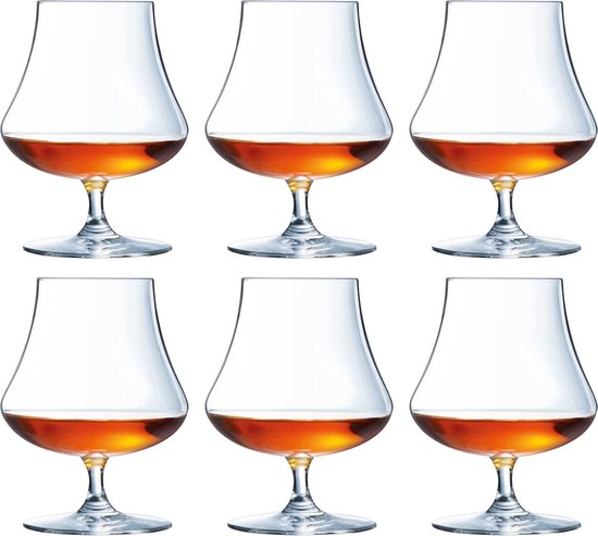 Chef&Sommelier Open Up Ardent Cognac - Rond - 39 cl - Helder - 6 stuks