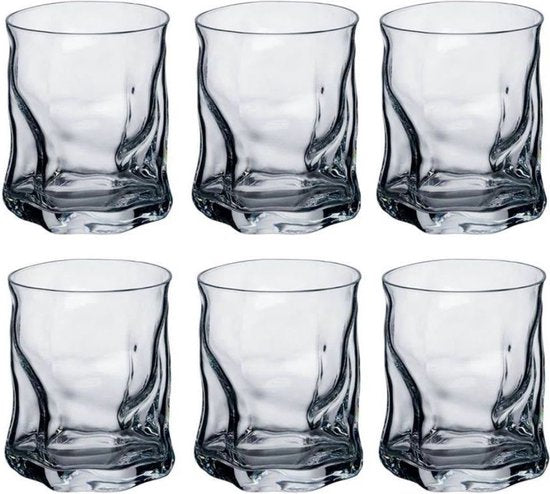 Bormioli Rocco Sorgente Waterglazen - Whiskey Glazen - 420ml - 6 stuks