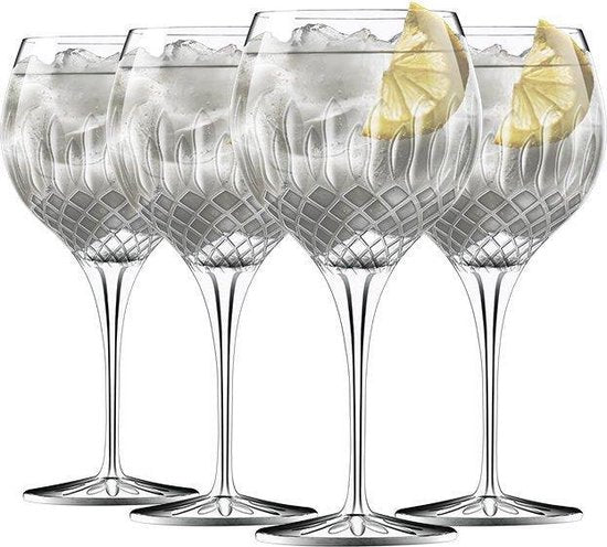 Luigi Bormioli Diamante - Gin Glas - 65cl - 4 stuks