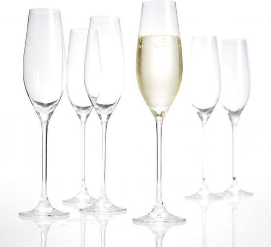 Salt&Pepper Cuvee Champagneglas - 6 stuks