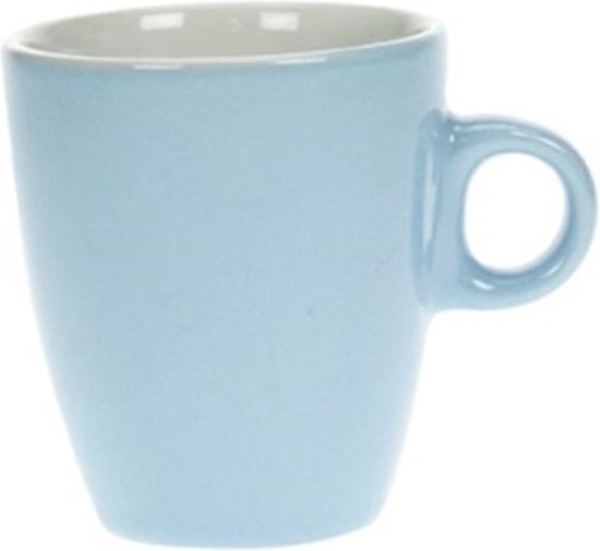 Cosy & Trendy Vicky Beker - 19 cl - Ø 7 cm x 8.5 cm - Lichtblauw - Set-6