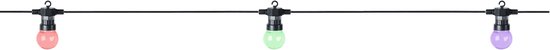 LED SFEERVERLICHTING 5M - 10 LAMPEN MULTIKLEUR - MET AFSTANDSBEDIENING