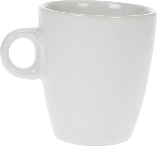 Cosy & Trendy Vicky Beker - 19 cl - Ø 7 cm x 8.5 cm - Wit - Set-6