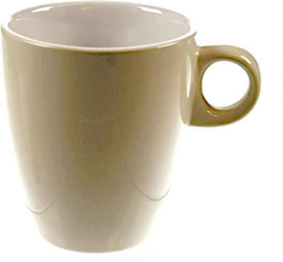 Cosy & Trendy Vicky Beker - 19 cl - Ø 7 cm x 8.5 cm - Beige - Set-6