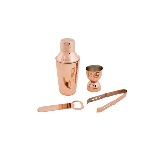 Cosy&Trendy - White&Copper bar cocktailset - 6-delig