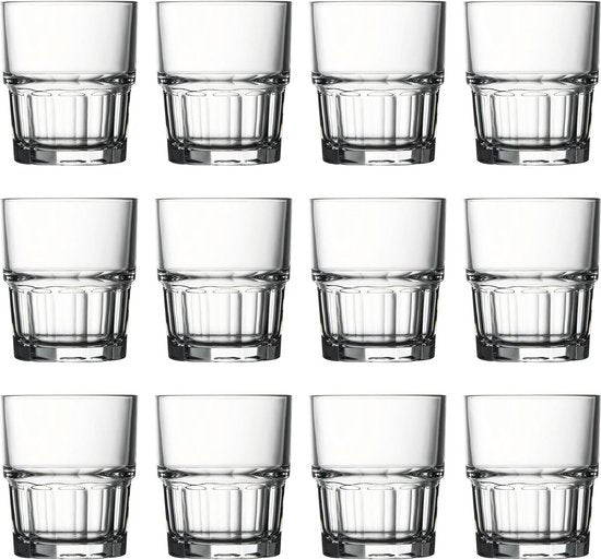 Waterglazen, Drinkglazen - Set van 12 - Next - 200ml