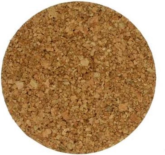 Cosy & Trendy Kurk Glasonderzetter - Ø9,5x(H)0,3cm ( Set van 6 )