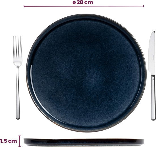 Cosy & Trendy Serviesset Quintana Blue 18-Delig