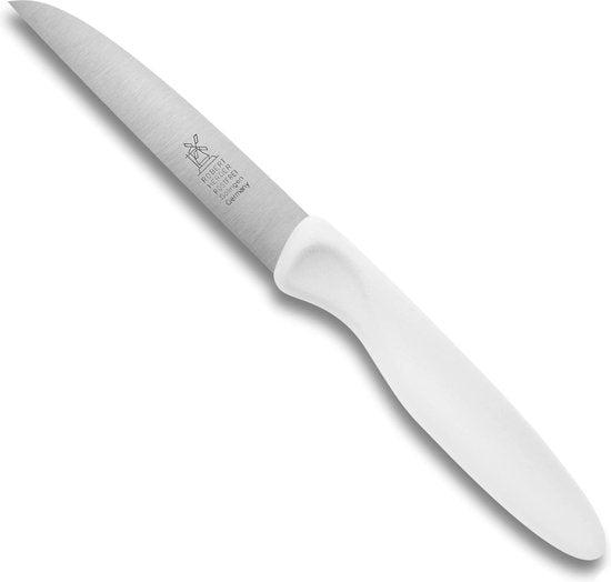 Robert Herder Molenmes - Schilmesje - Aardappelmes - roestvrij hv plastiek wit