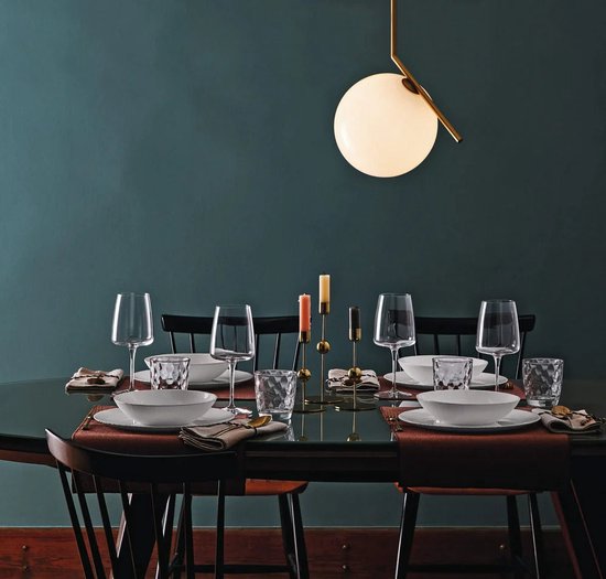 ​Bormioli Rocco Champagneglazen Nexo - 240 ml - Set van 6 Flûtes / Mousserende Wijnglazen - Kristalhelder Glaswerk - Duurzaam & Vaatwasserbestendig voor Champagne, Prosecco en Cava​