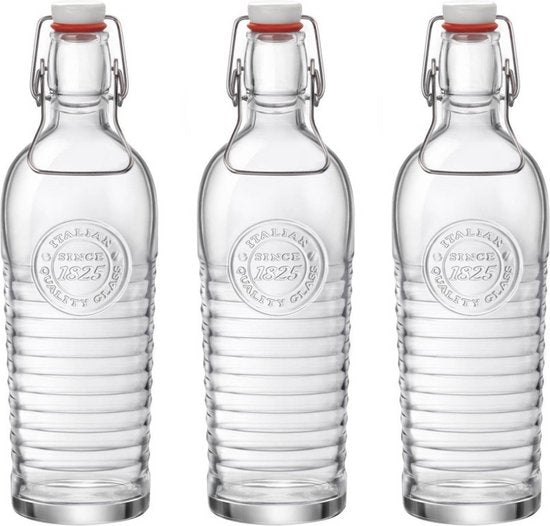 Bormioli Rocco Officina Karaf - Met Beugel - 1,2L