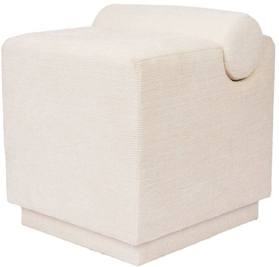Brume - Pouffe - 46x42xH49cm - Cloud Beige