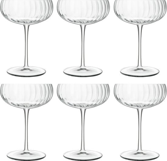 Luigi Bormioli Speakeasy Swing - Champagneglas - 30 cl - 6 stuks