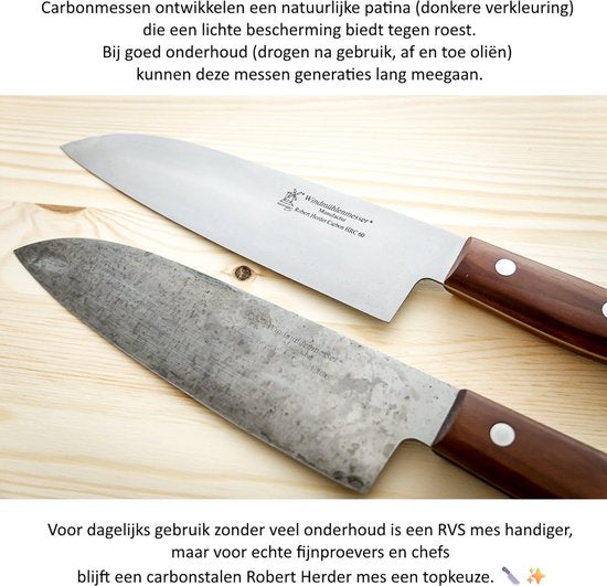 Robert Herder Benelux Aardappelmes - Carbon - Beuken - 8.5 cm