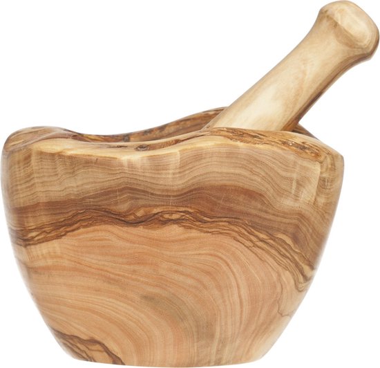 Cosy & Trendy Vijzel - Olijfhout - Rond - Ø 14 cm