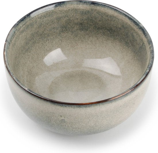Salt & Pepper Serviesset Meridian - Groen/Blauw - 16-delig voor 4 Personen - Aardewerk - Inclusief Dinerborden, Ontbijtborden, Kommen en Kopjes - Magnetron- en Vaatwasserbestendig