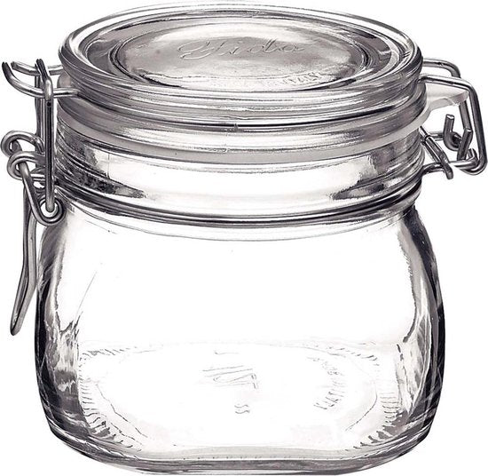 Bormioli Rocco Fido Weckpot - 50cl - 10cm - 6 stuks